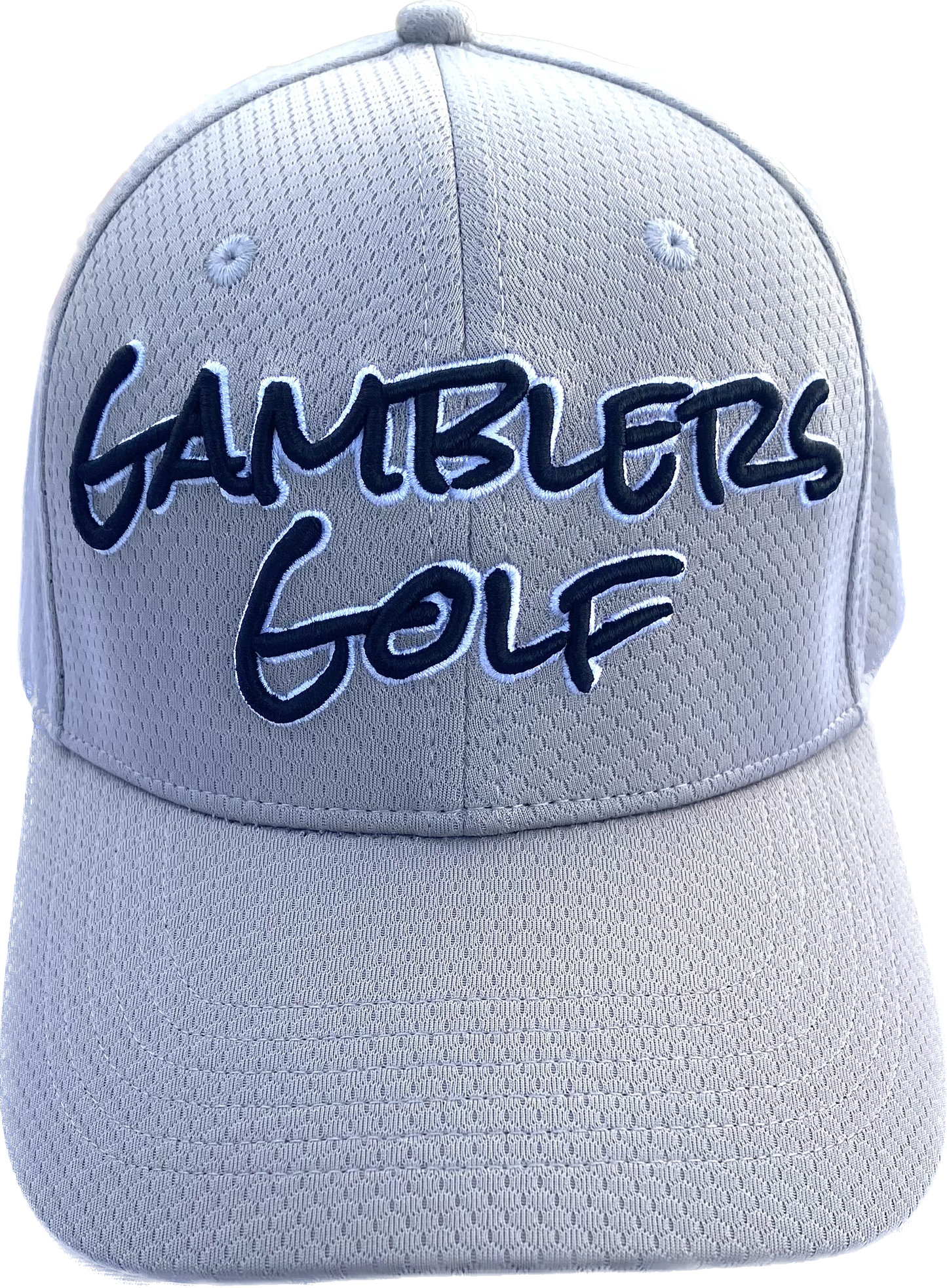 Gamblers Golf Script Grey Hat